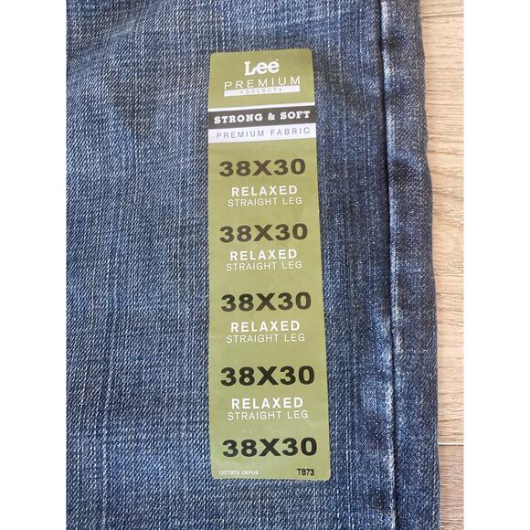 NWT Mens Lee Calypso Jeans Relaxed Straight 38X30 - Picture 5 of 9